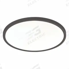 LED Flush Mount: 15 5/8 in Dia, Black, 1 in Ht, 2,525 lm, 3000K/4000K/5000K, 25 W, 120V AC, EGRF (MPN EGRF1625LAJUDBK). Key specifications — attr1262585: 120V AC; attr1262581: AFX INC.; attr1262597: Integrated LED; attr1262616: 3000K; attr1262619: Black.