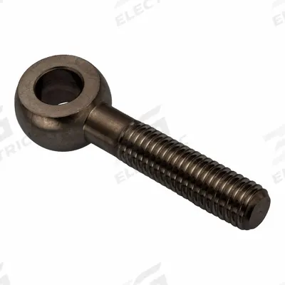 AMPG Fixed Rod End: Stainless Steel, Black Oxide, 100 mm Hole Center-to-End Lg - Stainless Steel Male Threaded Fixed Rod Ends