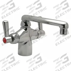 ZURN Laboratory Faucet: Faucet, Single-Post, For Cold Water/Hot Water Media, 2 Handles, Lever, Std (MPN Z826F1-XL). Key specifications — Brand: ZURN; Color/Finish: Chrome; Product Type: Faucet.