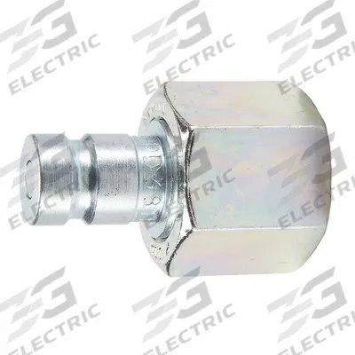 PARKER Nipple Assembly: 1/8 in, Seal-Lok, Seal-Lok, Steel, 0.8 g/min Max Flow Rate - PD Series Hydraulic Quick-Connect Coupling Plugs