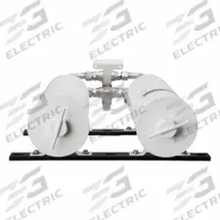 FLEETGUARD Filter Housing: Fuel Filter, Filter Housing, Steel, Bracket, 4357329 (MPN FH24003). Key specifications — Product Type: Filter Housing; Includes: Bracket; Compatible Filter Type: Fuel Filter; Brand: FLEETGUARD; Material: Steel; Compatible with Manufacturer Model Number: 4357329.