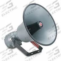 FEDERAL SIGNAL PA Speaker: Tone Sound, 30 W Watt, 24V DC, Indoor/Outdoor, 314X-024. Key specifications — Brand: FEDERAL SIGNAL; Color: Gray; Operating Voltage: 24V DC.