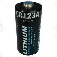 APPROVED VENDOR Battery: 123 Battery Size, Lithium, 1,500 mAh Capacity, 3V DC, 2 PK (MPN 5PT96). Key specifications — attr114739: Lithium; attr117152: APPROVED VENDOR.