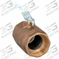 APOLLO Manual Two-Way Ball Valve: 4 in Size, Bronze, Straight, FNPT x FNPT, Std Port Ball Port (MPN 70LF10A01). Key specifications — Brand: APOLLO; Handle: Lever.