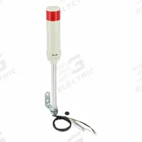 SCHNEIDER Tower Light Assembly: 1 Tier, Red, Sounder Tier Included, 599 13/16 mm Overall Ht (MPN XVC6M15S). Key specifications — Manufacturer Part Number: XVC6M15S; Brand: SCHNEIDER; Operating Voltage: 100 to 240V; Light Tier Color: Red.