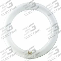 PHILIPS Circular Fluorescent Bulb: Fluorescent, T9, 4-Pin (G10q), 12 in Circle Dia, 32 W Watt, 3000K (MPN FC12T9/SOFTWHITE/32W/12 12PK). Key specifications — Bulb Shape: T9; Voltage: 84V AC; Brand: PHILIPS; Color Temperature: 3000K; Bulb Designation: FC12T9.