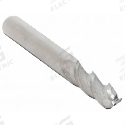 APPROVED VENDOR Ball End Mill: Carbide, 3 Flute, 3/8" Mill Dia, 1" LOC, 2-1/2" OAL (MPN 222-001180) - General Purpose Carbide Ball End Mills