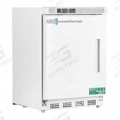 AMERICAN BIOTECH SUPPLY Lab Refrigerator: 4.6 cu ft, Undercounter, 1°C to 10°C - High Performance Lab Refrigerators