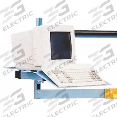 PRO-LINE Articulating Monitor Arm: 14 in Overall Wd, 14 in Overall Dp, Steel - Monitor & Keyboard Mounts