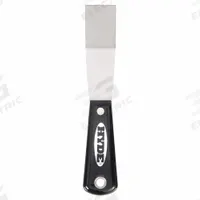 HYDE Putty Knife: Bld. Mat. Carbon Steel, Hdl. Mat. Nylon, Stiff, Bent Bld. Shape (MPN 02070). Key specifications — attr1004902: HYDE; attr1012057: Full; attr1014703: Plastic; attr1017570: Standard End; attr1029655: Bent; attr1034073: Straight.