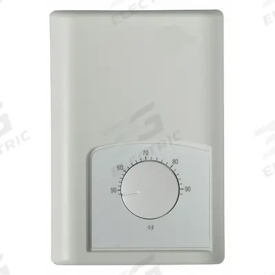 Dayton Electric Wall & Ceiling Heater Thermostat: Wall Mount, 50° to 90°F, 0 to 10V DC - Thermostats for Electric Wall & Ceiling Heaters