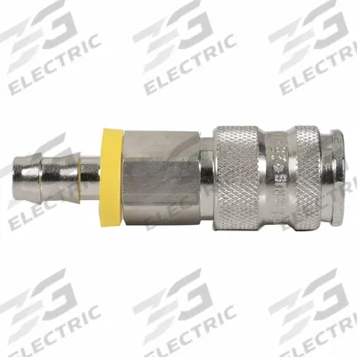 PARKER Quick Connect Socket: 1/4 in Body Size, 1/4 in Hose Fitting Size, Ball - Industrial Interchange Brass Quick-Connect Air Coupling Bodies
