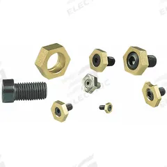 MITEE-BITE Fixture Clamp: Brass, Smooth Face, #10-32 Bolt, 10 PK (MPN 10207). Key specifications — Brand: MITEE-BITE PRODUCTS INC; Manufacturer Part Number: 10207.