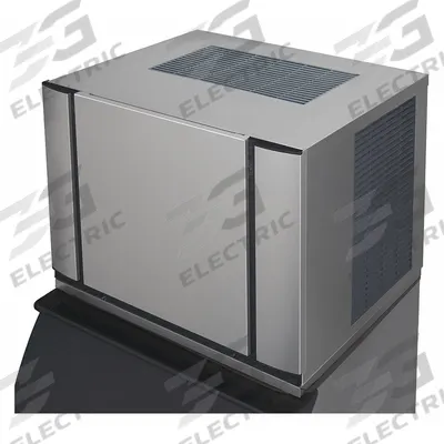ICE-O-MATIC Ice Machine: Half Dice, 968 lb Ice per Day, Water Cooled, 26 7/8 in Ht - Ice Machine Heads