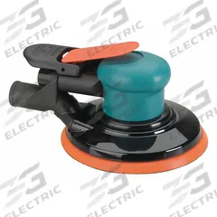 DYNABRADE Air Orbital Sander: 6 in Disc, Hook and Loop/Vinyl, 3/8 in Orbit, Central Vacuum, 0.3 hp (MPN 59014). Key specifications — attr1320213: DYNABRADE.