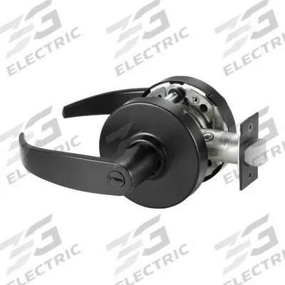 SARGENT Door Lockset: Privacy Lever Locksets, Black
