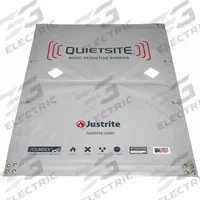 QUIETSITE Acoustic Panel: 5 ft Overall Wd, 6 ft Overall Lg, 1 in Thick, Polyester, 26460. Key specifications — Panel Shape: Straight; Brand: QUIETSITE; Includes: (1) 4 ft x 6 ft Panel.