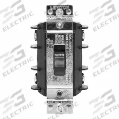 LEVITON Manual Motor Controller: 2 Poles, 30 A, No Enclosure (MPN MS302-DSS). Key specifications — Brand: LEVITON; Maximum Voltage Rating: 600V AC; Mounting Style: Surface; Pilot Light: Not Included.