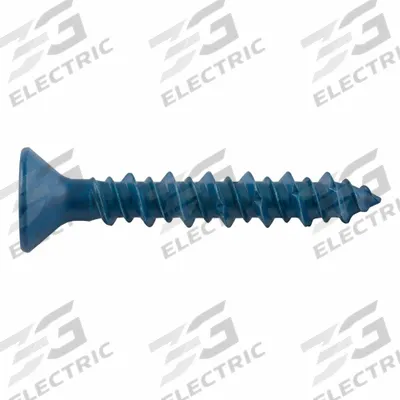 DEWALT Concrete Anchor Screw: 1 3/4 in Overall Lg, 9/64 in Dia, Steel, Zinc-Plated - Flat-Head Screw Anchors