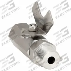 APPROVED VENDOR Manual Two-Way Ball Valve: 1/2 in, 316 Stainless Steel, Straight Valve Body, Tee (MPN G-MSMF-50). Key specifications — Brand: APPROVED VENDOR; Handle: Tee.