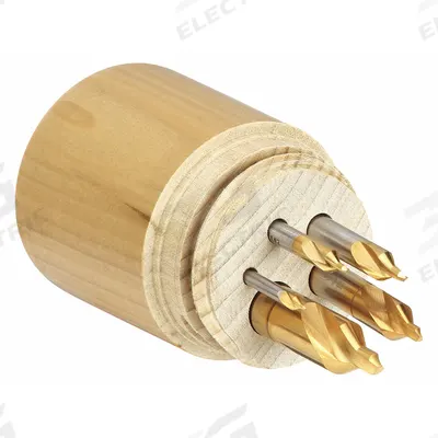 KEO Center Drill Set: Plain-Tip, 5 Pc, 60° - Plain-Tip Center Drill Sets