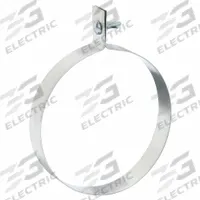 Duct Hanger: 7 in Duct, 260 lb Capacity, Steel, 1 in Wd (MPN GRRDH07GA20). Key specifications — Includes: Wing Nut and Lock Washer; Brand: DUCTMATE; Base Material: Steel; Compatible with Strapping Gauge: 20 ga; For Duct Shape: Round.
