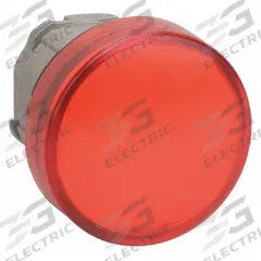 SCHNEIDER ELECTRIC Pilot Light Head: 22 mm Panel Mounting Hole Dia, Red, Smooth, LED, XB4 Series (MPN ZB4BV043). Key specifications — Brand: SCHNEIDER; Compatible Lamp Module Type: Universal LED Module; Compatible with Series: XB4.