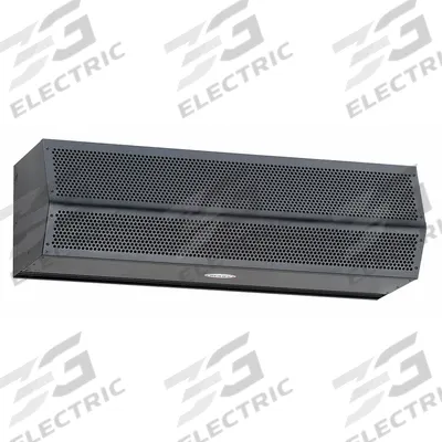MARS Unhtd 10.7"H 42"W 13"D Steel Air Curtain: Ambient Air, Std Profile - Ambient Sanitation-Certified Air Curtains