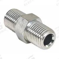 MI-T-M Hex Nipple: Mfr Part # 24-0145, Steel, 1/4 in Overall Dia. Key specifications — Compatible with Manufacturer Model Number: HDB-3004-0K7G; Product Type: Hex Nipple; Manufacturer Part Number: 24-0145.