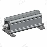 SMC Compact Cylinder: 40 mm Bore Dia, 100 mm Stroke Lg, Foot Mounting, Aluminum, Magnetic Piston (MPN CDQ2L40TN-100DZ). Key specifications — attr946022: Foot; attr946024: Single Rod; attr946038: CQ2; attr1123057: Rotating Rod; attr945997: SMC.
