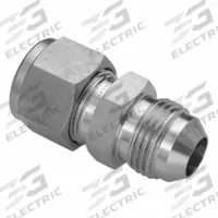 HAM-LET Compression Fitting Adapter: 1/4 in OD x 1/4 in OD x 1/4 in Pipe Fitting Size, Tube (MPN 762LFL SS 1/4 X 1/4). Key specifications — Series: Let-Lok; Compatible Fitting Brands: Parker A-LOK; Brand: HAM-LET.