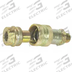 SIMPLEX Ram and Hose Coupler,3/8": 3 1/2 in Overall Lg, 10,000 psi Max (MPN C209). Key specifications — attr653217: SIMPLEX; attr653231: Coupler Set.
