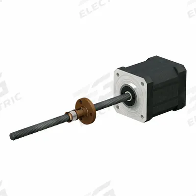 PBC LINEAR Precision Lead Screw: Lead Screw Assembly, Anti-Backlash, PTFE, Stainless Steel - Precision Lead Screw Assemblies