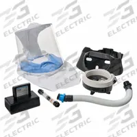 PAPR System Kit: Full Hood, Belt-Mount, Universal (MPN EVASTLN2K). Key specifications — Headgear Type: Full Hood; Size: Universal; Includes: Sightline Hood; Blower Mount: Belt-Mount.