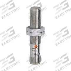 IFM Capacitive Cylindrical Proximity Sensor: 12 mm Dia., Built-in Connector, 3 - Pin M12, PNP, PNP (MPN KF5001). Key specifications — Brand: IFM; AC Supply Voltage Rating: Not Rated; DC Supply Voltage Rating: 10-36V DC.
