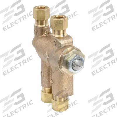 LEONARD VALVE Thermostatic Mixing Valve: 3/8 in Inlet Connection Size - Point-of-Use Mixing Valves
