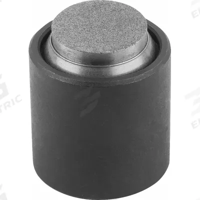 KIPP Tapped Gripper w/Diamond Pad: M8, 8 mm Tap Dp, 12 mm Pad Dia, 39 kN Max Load - Tapped Grippers with Abrasive Diamond Pad