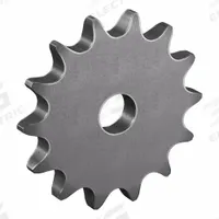 TRITAN Roller Chain Sprocket: No Hub, For Single Strands, 40, 14 Teeth, 2.247 in Pitch Dia, Steel (MPN 40A14H X 1/2). Key specifications — attr85387: TRITAN.