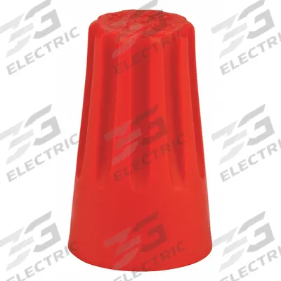 3M Twist-On Wire Connectors: Red, Wire Sizes 18 AWG – 10 AWG, 600 V, 1,000 - General Purpose Wire Connectors