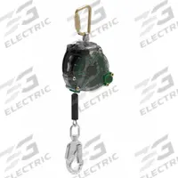 MSA Self-Retracting Lifeline: Stainless Steel Carabiner Anchor, Harness Steel Swivel Snap Hook (MPN 63206-00A). Key specifications — Brand: MSA; ANSI SRL Type: SRL; ANSI SRL Class (2014): Class B; RFID Equipped: No; Lifeline Material: Steel; Series: V-TEC Self-Retracting Lifeline; Sealed: No; Anchorage End Connection Type: Carabiner.