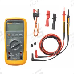 FLUKE Digital Multimeter: TRMS, CAT III 1000V/CAT IV 600V, 1,000 V Max AC Volt Measurement, IP67 (MPN FLUKE-87V-MAX). Key specifications — Instrument Counts: 6,000; Brand: FLUKE; Calibration Certificate Included: Not Included.