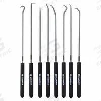 ULLMAN Hook/Pick Set: Steel, Angle/Hook/Multi-Angle/Straight (MPN CHP8-L). Key specifications — attr1004944: ULLMAN; attr1016102: Steel; attr1016110: Plastic; attr1016098: Hook/Pick Set; attr1016101: 45° Angle; attr1016108: Knurled; attr1034911: Steel.
