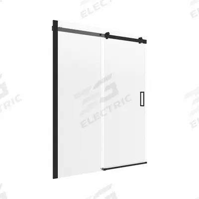 FOREMOST Shower Door: 58 7/8 in Min. Door Wd, 60 in Max. Door Wd, 74 in Overall Ht - Sliding & Panel Shower Doors