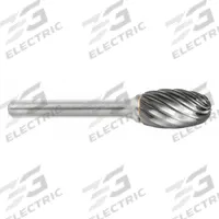 SGS PRO Carbide Bur: Oval, SE-3, Inox Cut, 3/8" x 5/8" Head, 1/4" Shank (MPN 19169). Key specifications — attr952442: SGS PRO; attr983802: SE-3.
