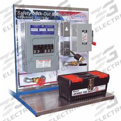 LEARNLAB Training System: Hands-On Lock Out - Tag Out (LOTO) Training System - Lockout Tagout Training Systems