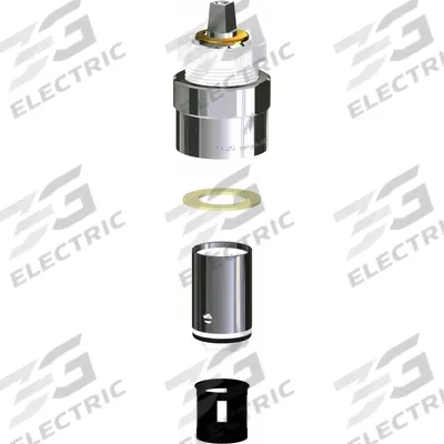 CHICAGO FAUCETS Actuator and Cartridge: For MVP 765 Series, Use with Hot/Cold Water - Metering Faucet Cartidges
