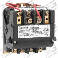 SIEMENS NEMA Magnetic Contactor: Non-Reversing, 3 Poles, NEMA Size 4, 135 A, 208V AC (MPN 40JG32AD). Key specifications — Brand: SIEMENS.