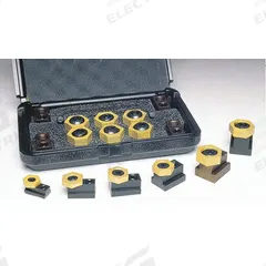 MITEE-BITE T-Slot Fixture Clamp Kit: Brass, Smooth Face, For 10 mm T-Slot (MPN 50644). Key specifications — Manufacturer Part Number: 50644; Brand: MITEE-BITE PRODUCTS INC.