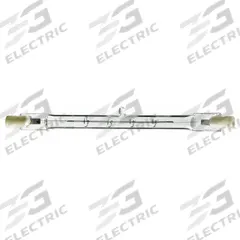 CURRENT Halogen Bulb: Halogen, Recessed Single Contact (R7s), T3, 120V AC, 100 W Watt (MPN Q100T3/CL/CD). Key specifications — Voltage: 120V AC; Brand: CURRENT.