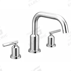 GIBSON Bathtub Faucet and Trim: Gibson T961, Chrome Finish, 7 5/8 in Spout Reach, Chrome. Key specifications — Series: Gibson T961.